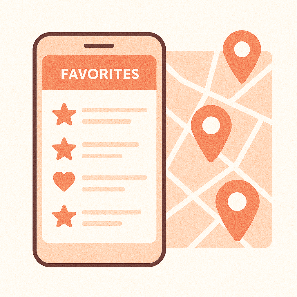 Popular spot list
