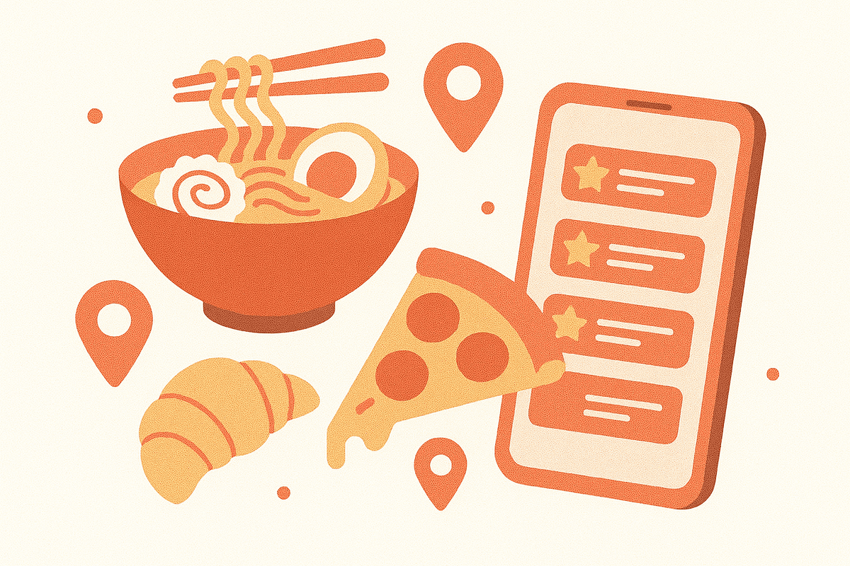 Gourmet restaurant dishes