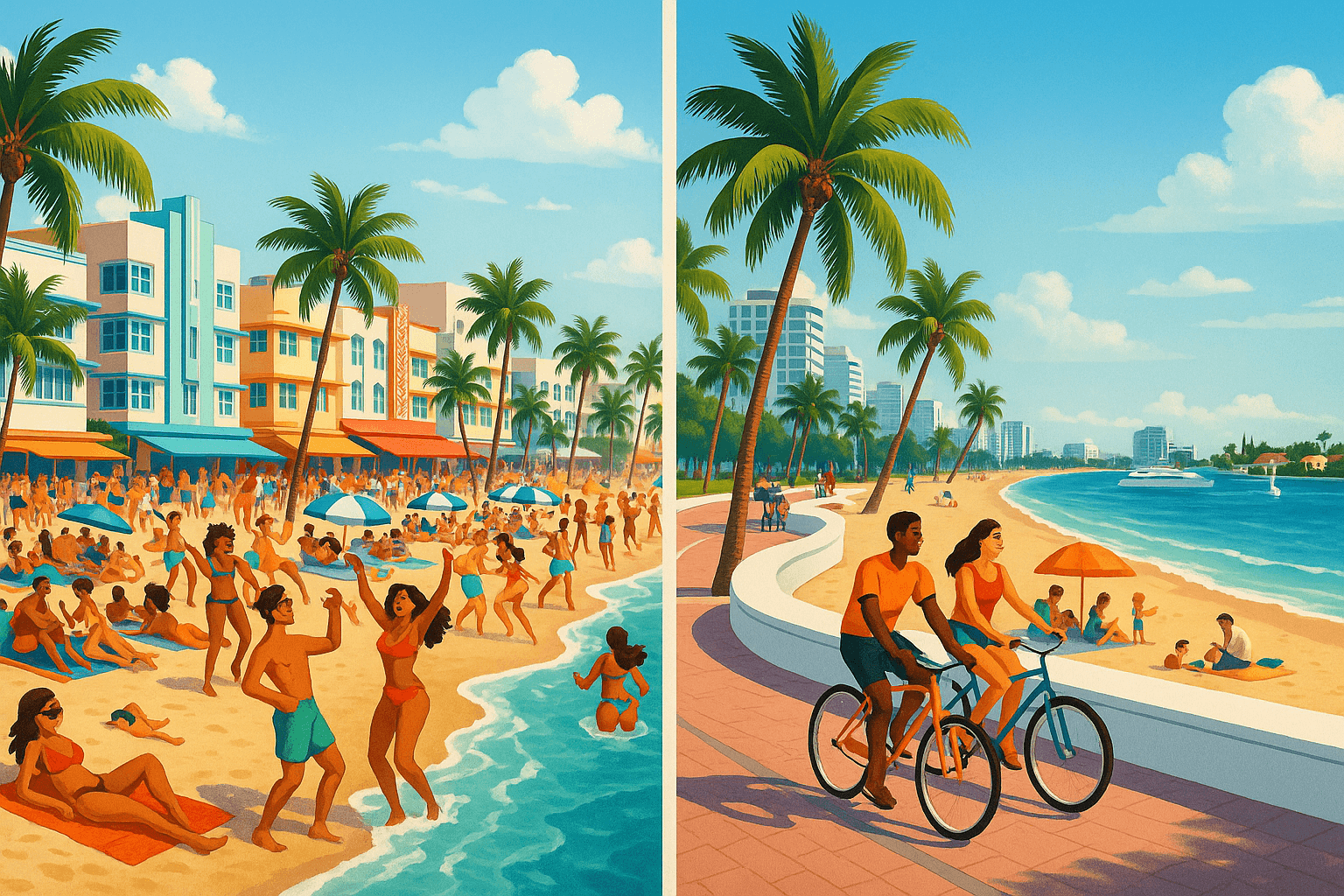 Miami Beach vs. Fort Lauderdale: Which South Florida City Should You Visit?