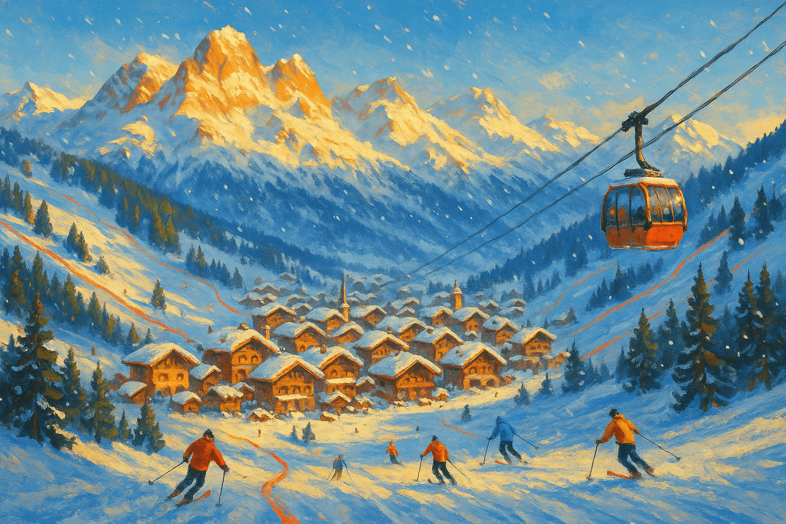 Ski dans les Alpes françaises : quelle station choisir selon son niveau et son budget ?