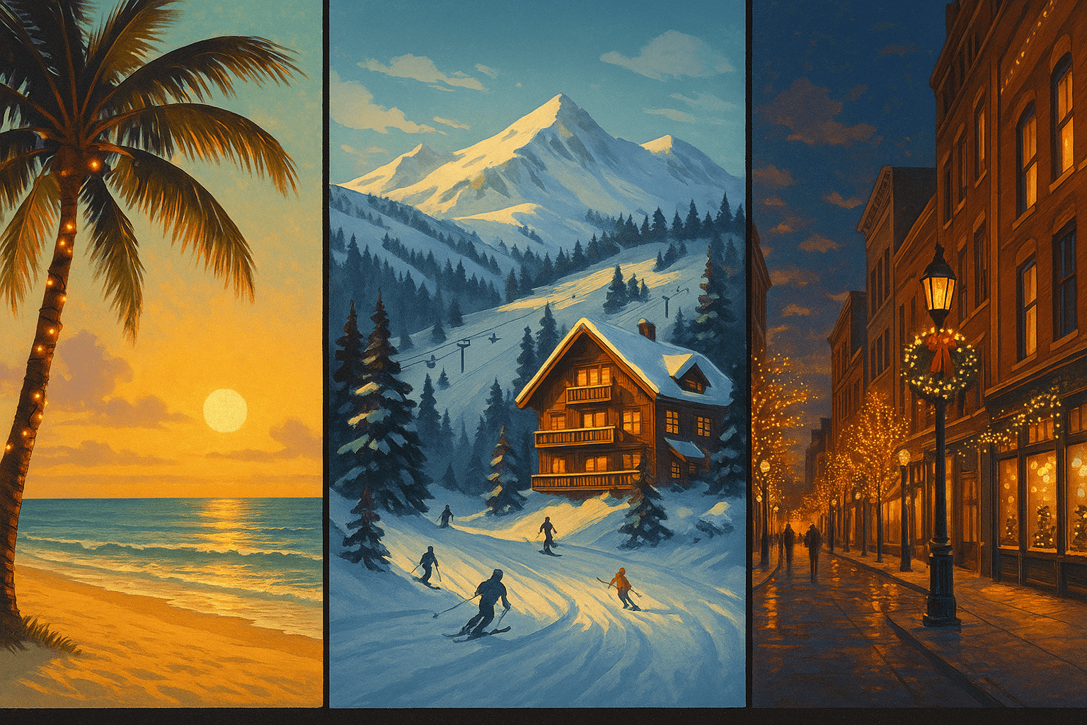 Where to Travel in the USA in December: Warm Getaways, Festive Cities & Winter Adventures