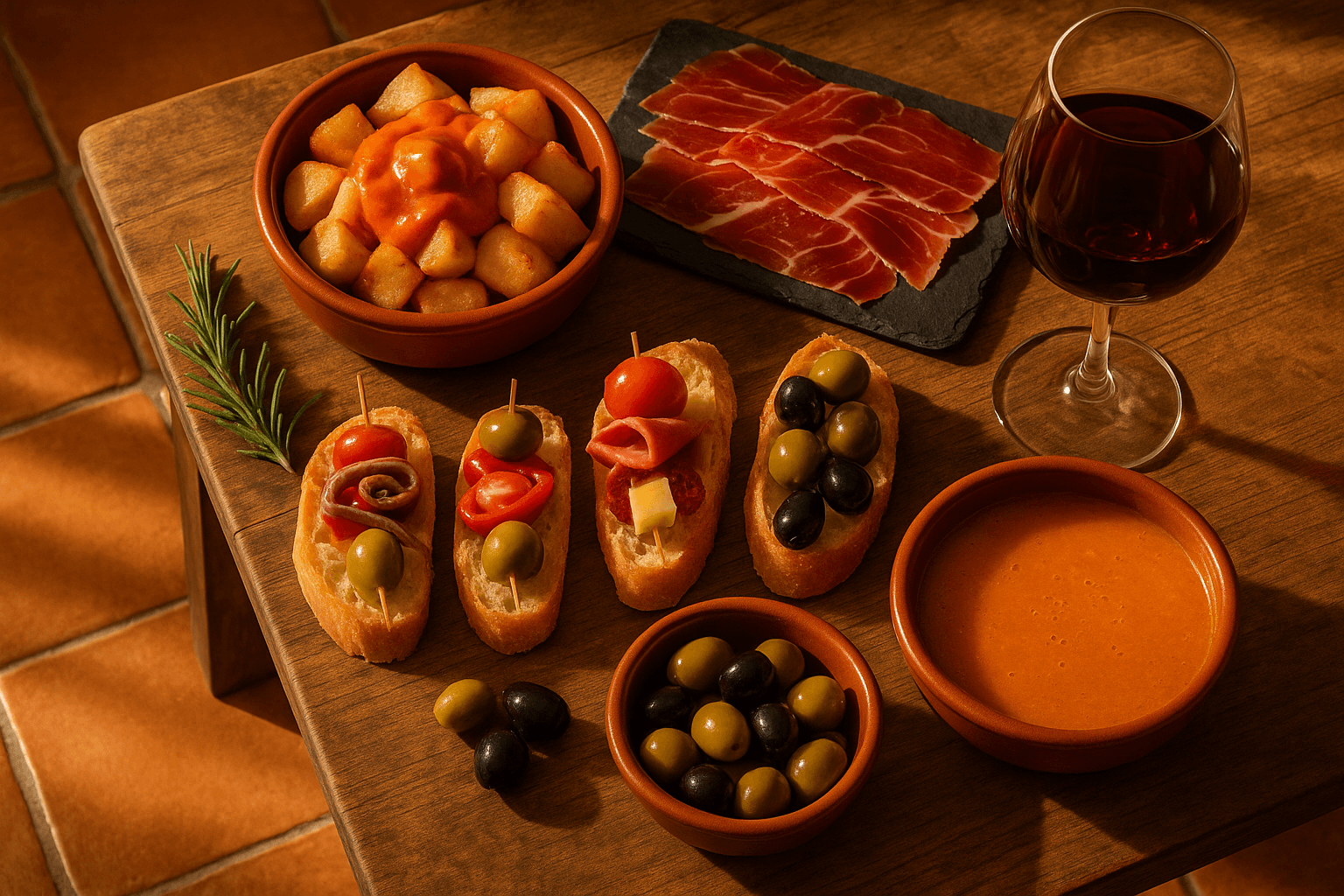 Gastronomie espagnole : le tour des spécialités de l'Andalousie au Pays Basque