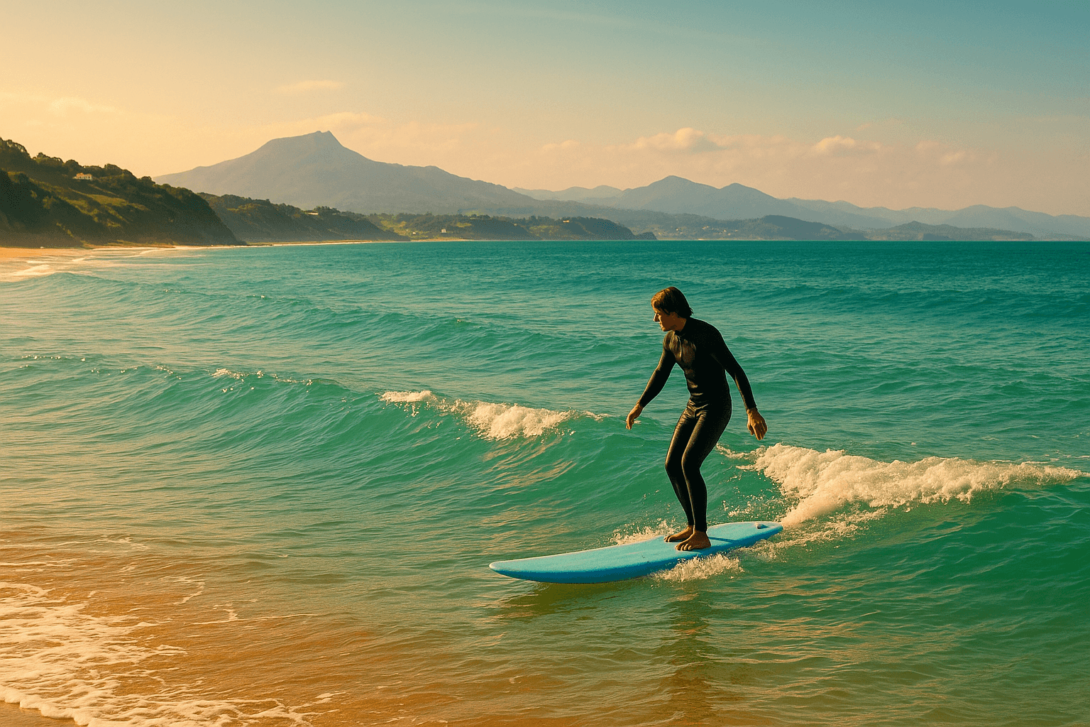 Surf au Pays Basque pour débutant : spots, écoles et conseils pour prendre vos premières vagues