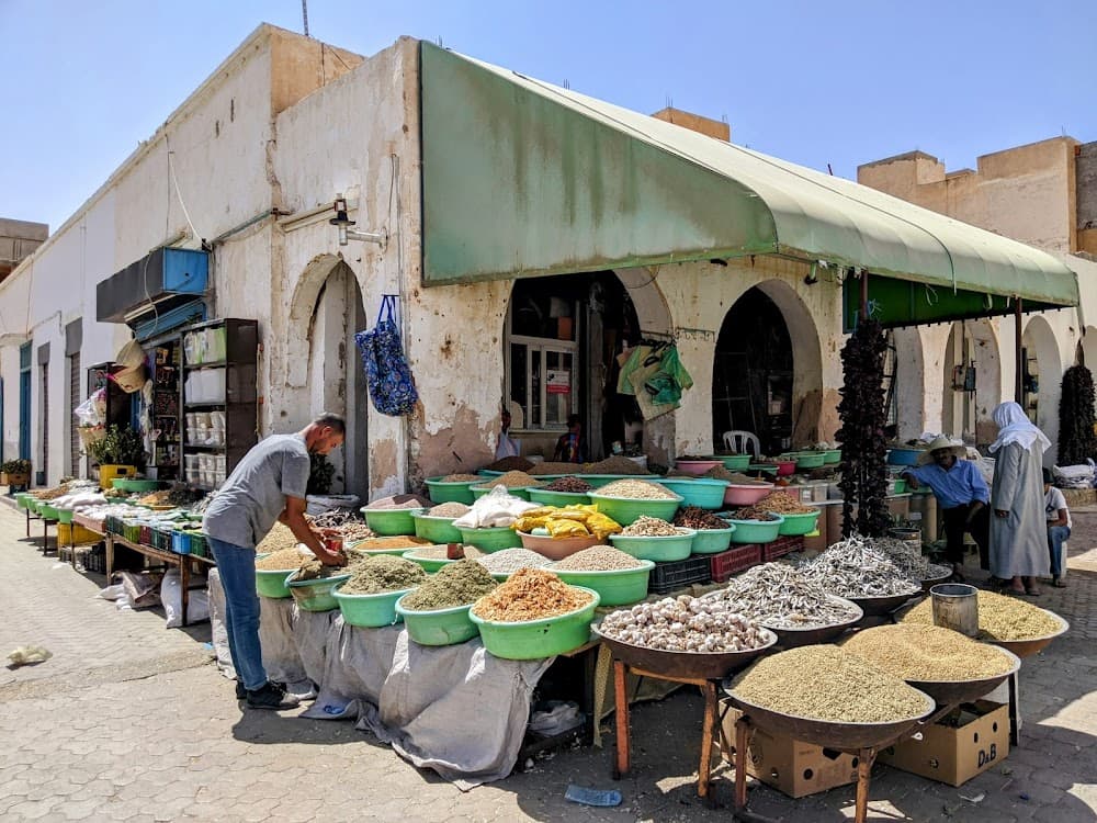 marché d'épices