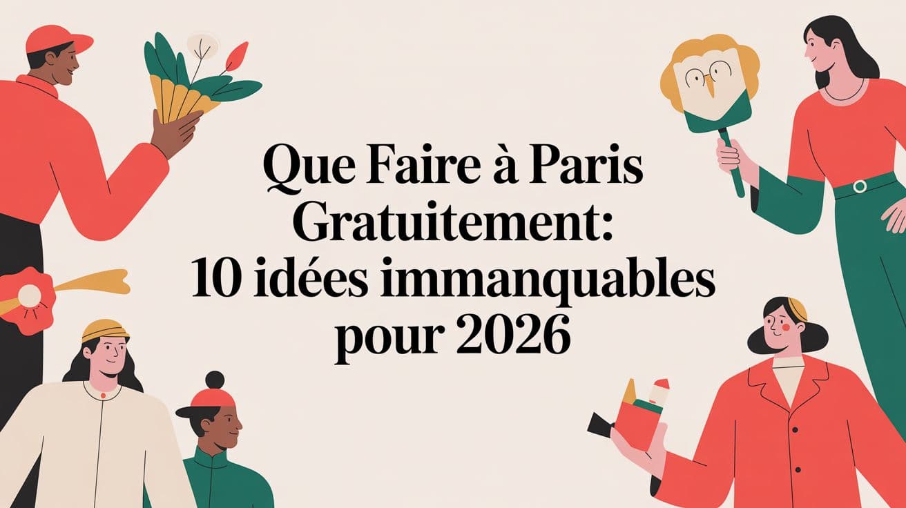 Que faire a paris gratuitement: 10 idées immanquables pour 2026