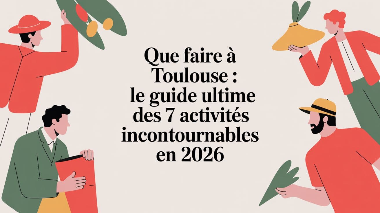 Que faire à Toulouse : Le guide ultime des 7 activités incontournables en 2026