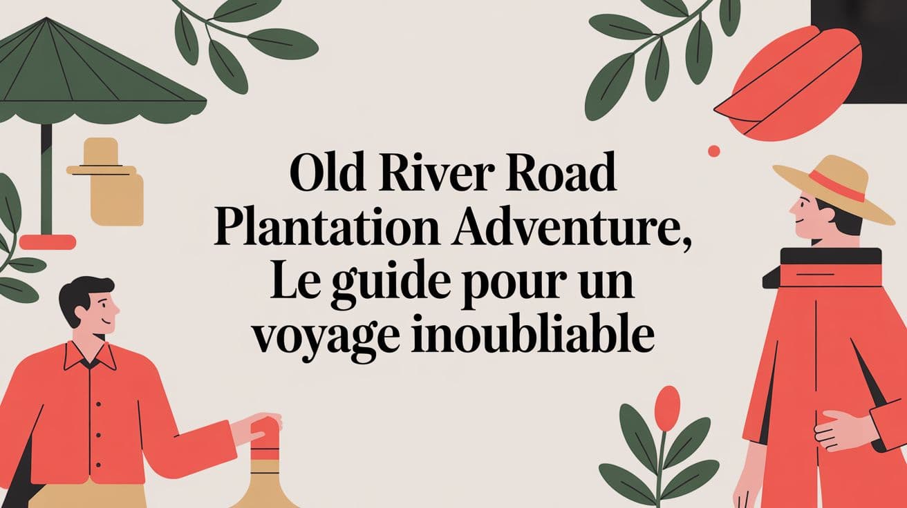 Old River Road Plantation Adventure : Le Guide Ultime Pour Un Voyage Inoubliable