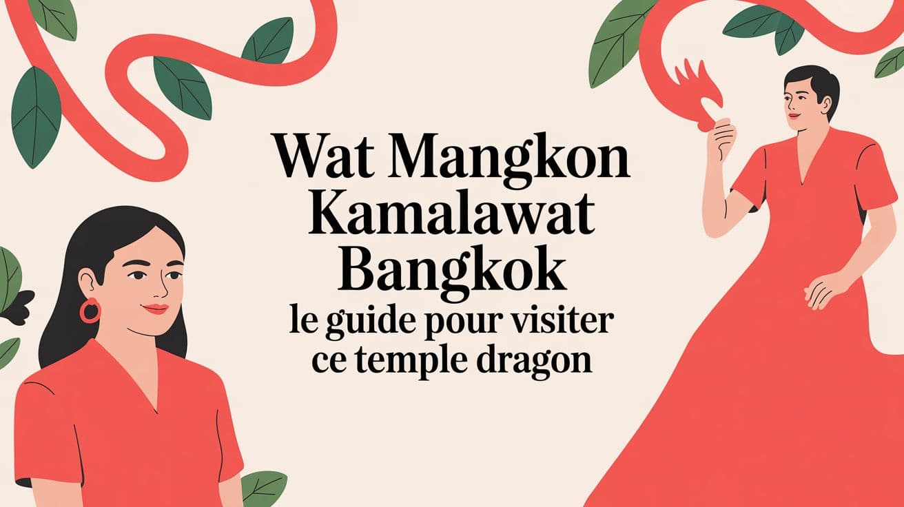 Wat Mangkon Kamalawat Bangkok : Le guide ultime pour visiter ce temple dragon