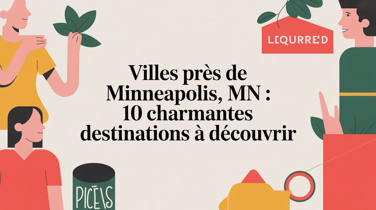 Villes près de Minneapolis, MN : 10 charmantes destinations à découvrir