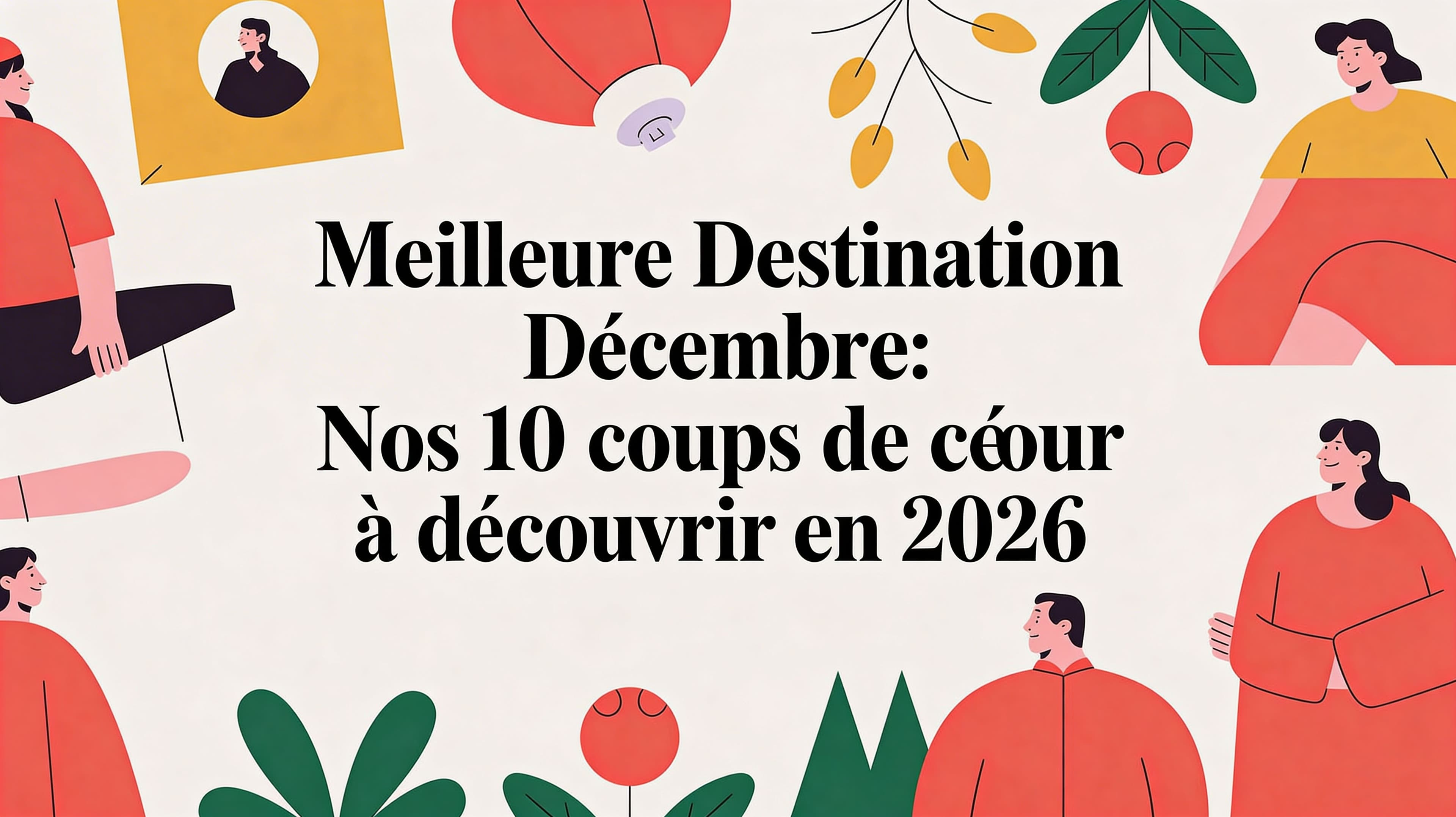 Meilleure destination decembre: nos 10 coups de cœur à découvrir en 2026