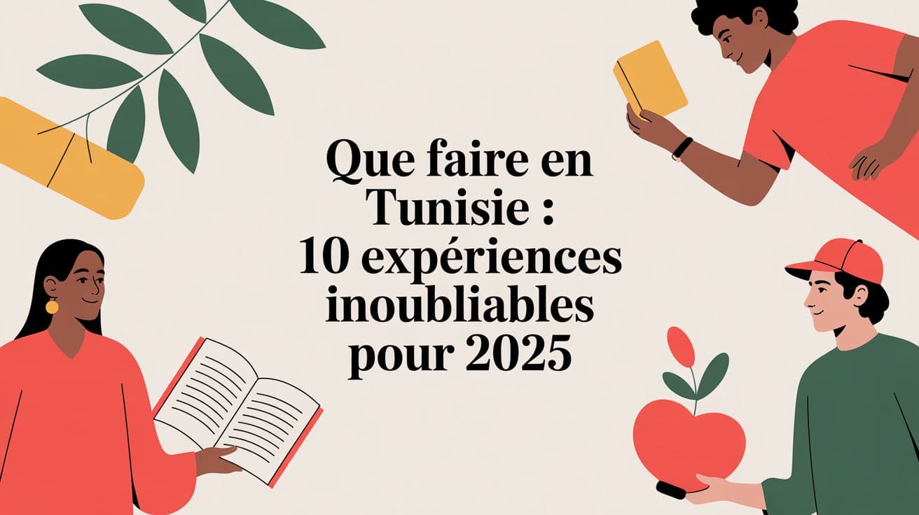 Que faire en Tunisie : 10 expériences inoubliables pour 2025