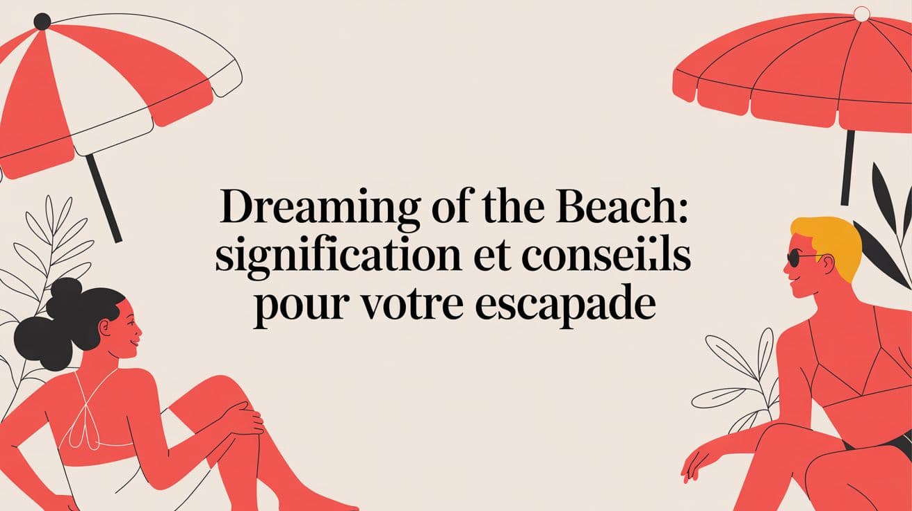 Rêver de la plage : guide complet pour transformer ce songe en voyage inoubliable