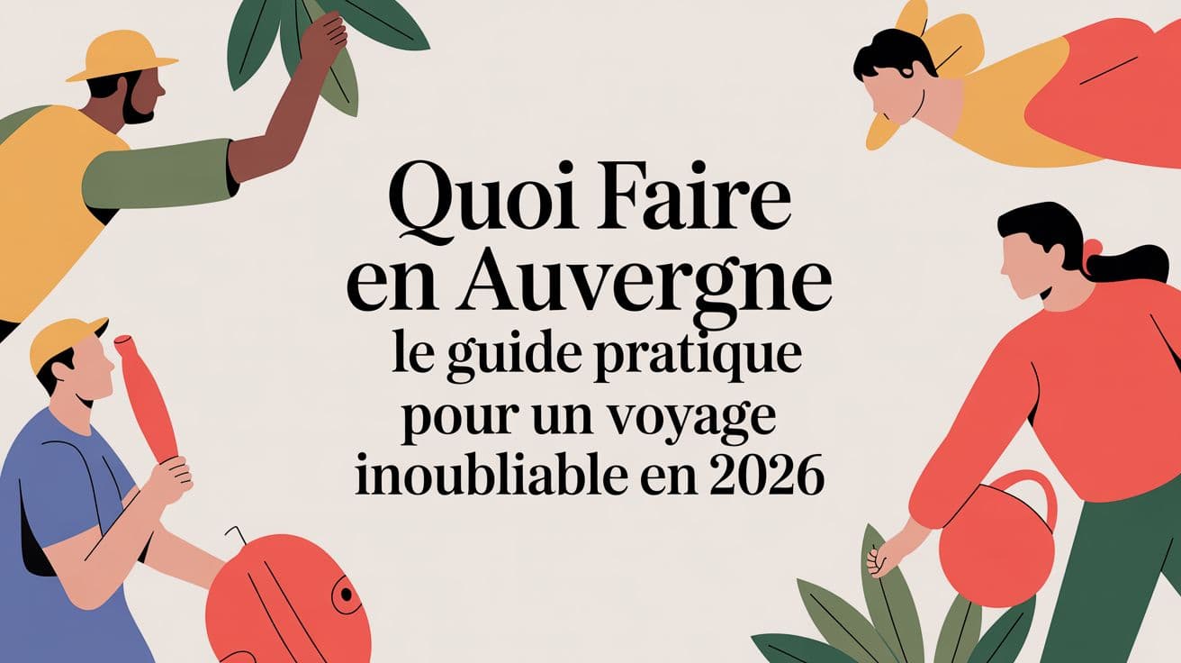 Quoi faire en Auvergne : Le guide pratique pour un voyage inoubliable en 2026