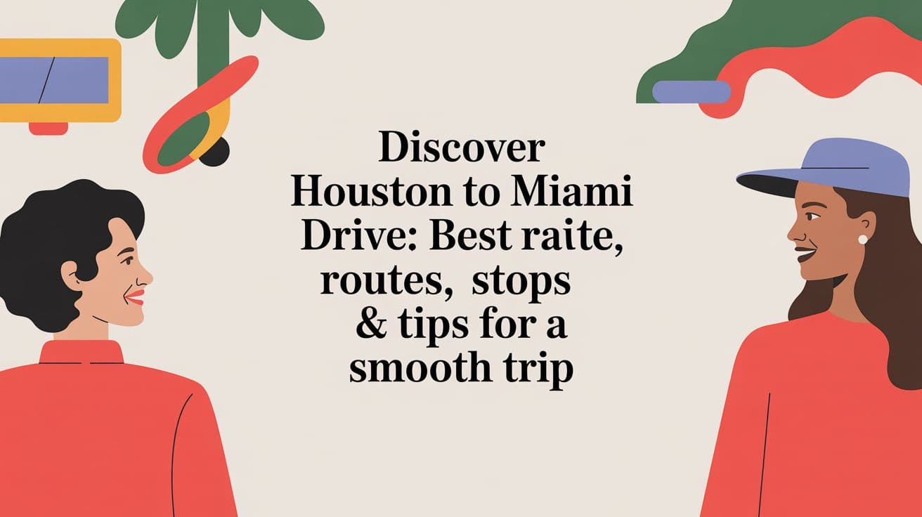 Traversée Houston-Miami : Itinéraires, Étapes & Conseils pour un Road Trip Inoubliable