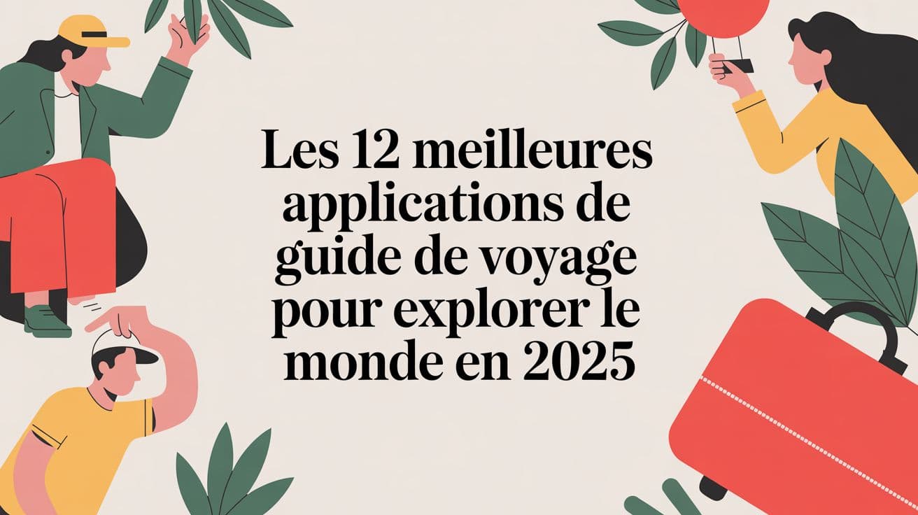 Les 12 meilleures applications de guide de voyage pour explorer le monde en 2025