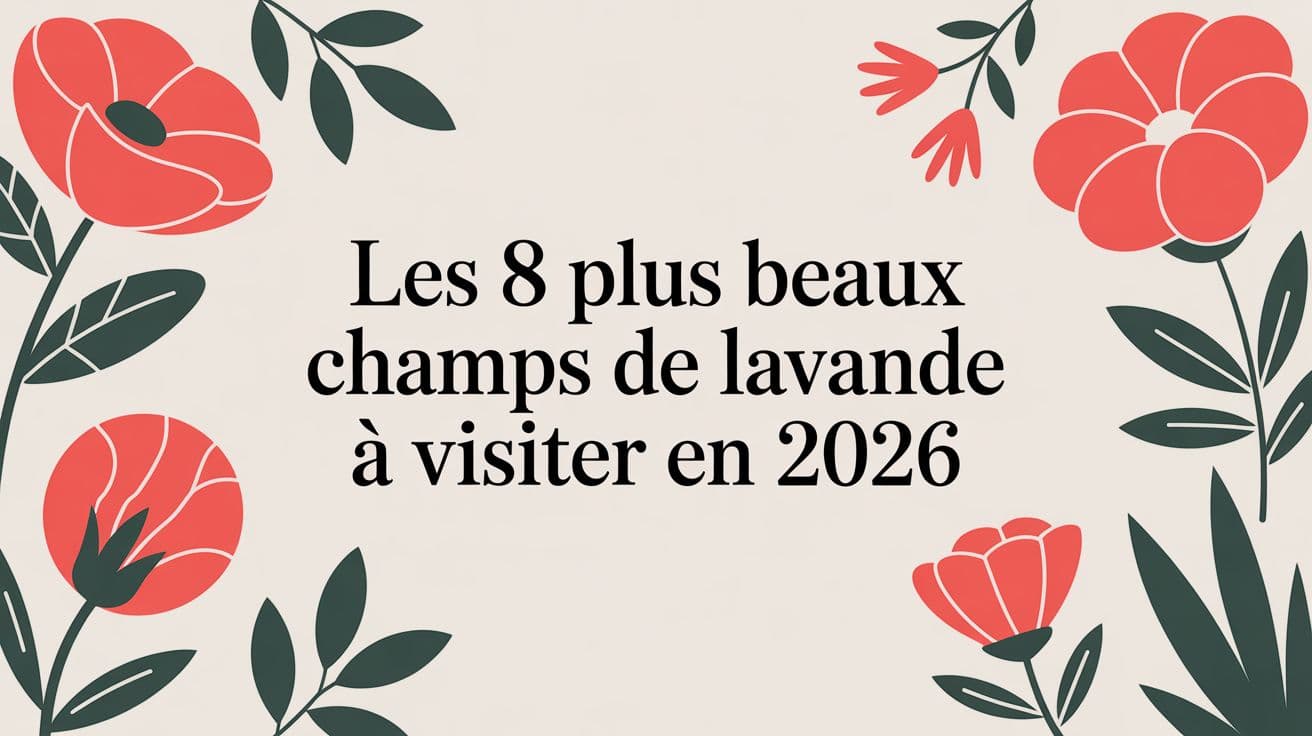 Les 8 plus beaux champs de lavande à visiter en 2026