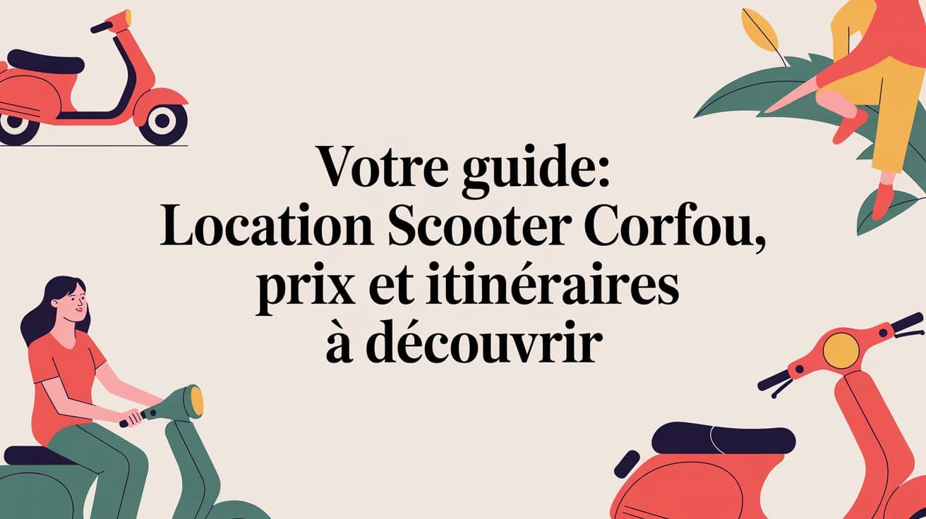 Location Scooter Corfou : Le Guide Complet Pour Explorer l'Île en Toute Liberté