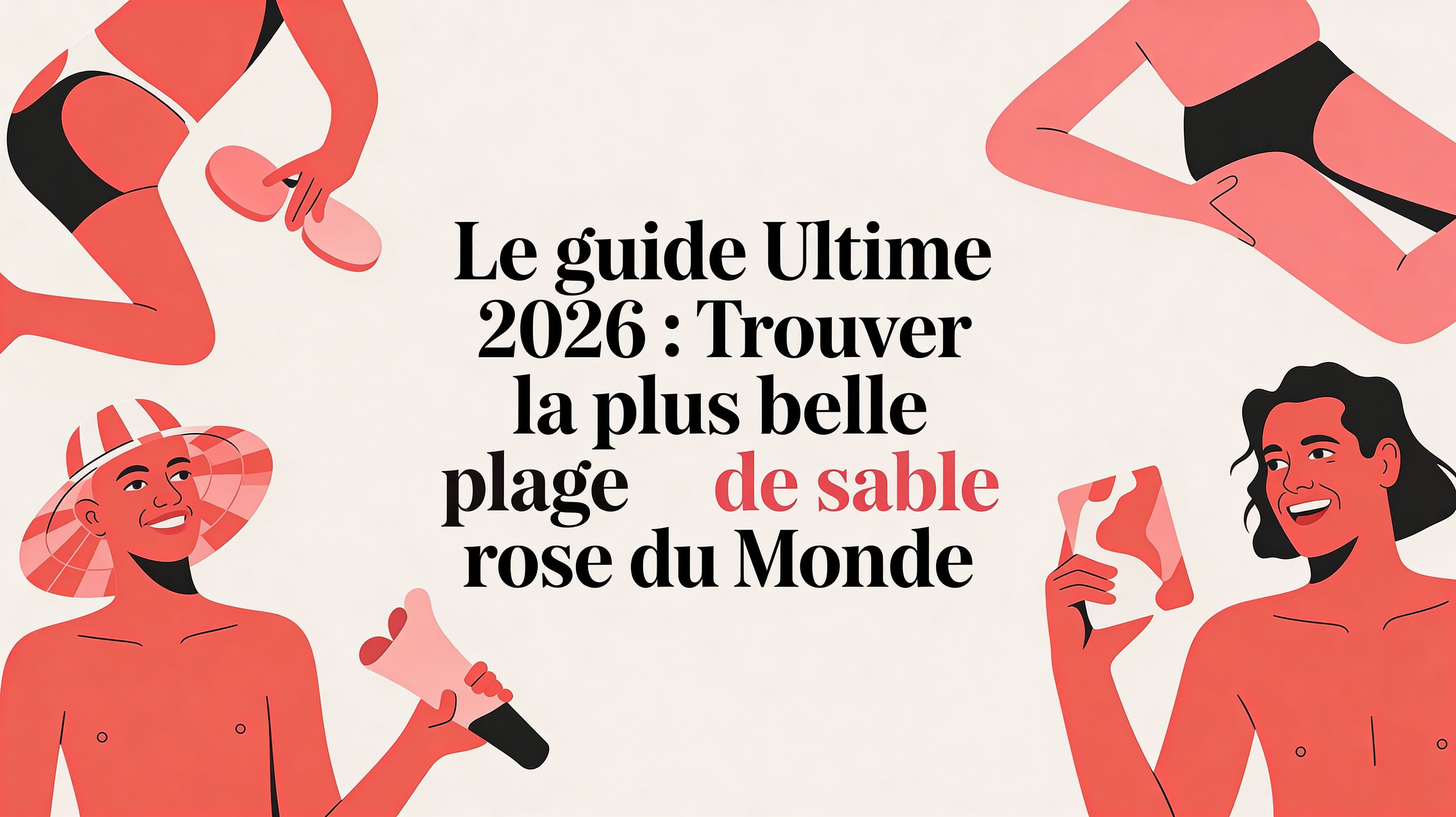 Le guide ultime 2026 : trouver la plus belle plage sable rose du monde