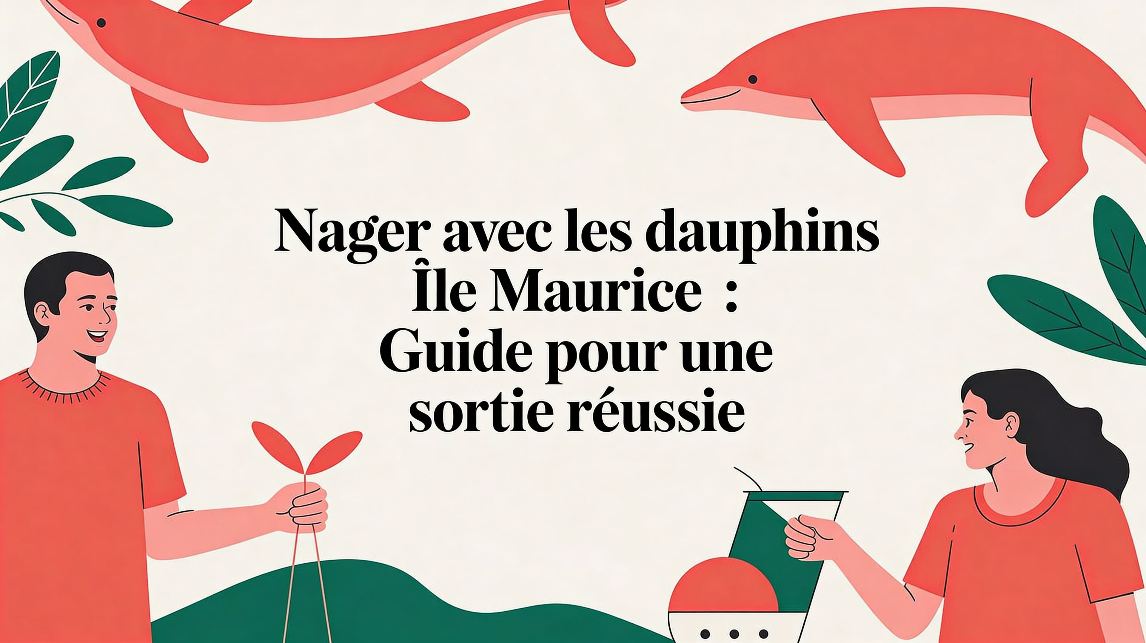 Nager avec les dauphins à l'île Maurice : guide pour une expérience réussie et respectueuse