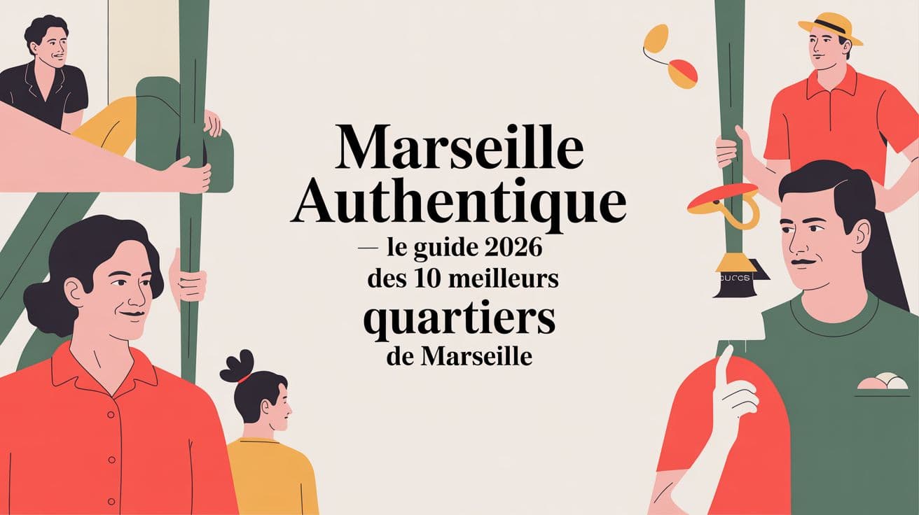 Marseille authentique : le guide 2026 des 10 meilleurs quartiers de Marseille