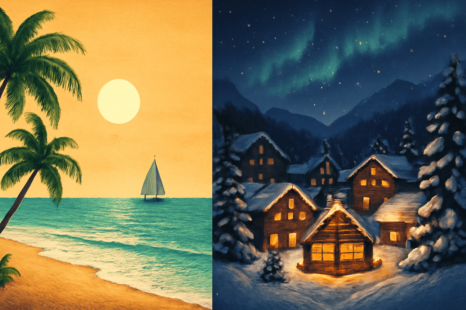Où partir en décembre : soleil des Caraïbes, marchés de Noël et pistes enneigées