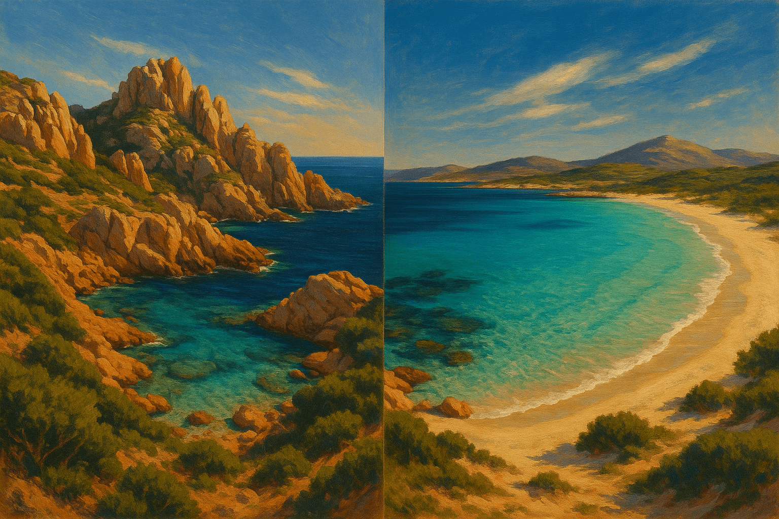 Corse ou Sardaigne : deux îles de Méditerranée, un seul choix à faire