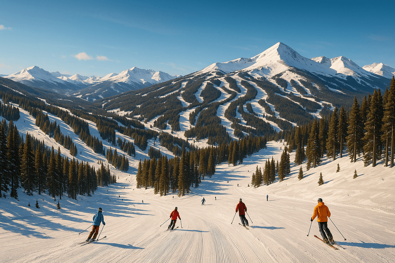 Skier aux États-Unis : comment choisir la bonne station selon son niveau, son budget et ses envies